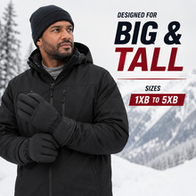 Load image into Gallery viewer, Big Performance Winter Ski and Work Gloves With Reinforced Palm-Fingers