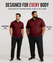 Load image into Gallery viewer, Big & Tall - Dri-Wize™ Pro - Echo Dot Polo Shirts
