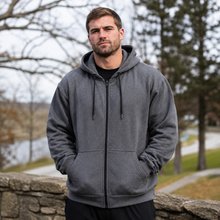 Load image into Gallery viewer, Big & Tall - Performance Fleece - Full Zipper Hoodie