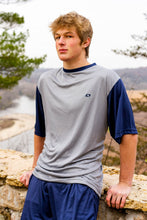 Load image into Gallery viewer, Big & Tall - DriWize™ Birdseye Mesh - Crewneck Shirt - Short Sleeve (duo color)