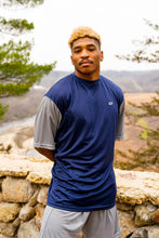 Load image into Gallery viewer, Big & Tall - Dri-Wize™ Birdseye Mesh - Crewneck Shirt - Short Sleeve (duo color)