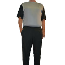 Load image into Gallery viewer, Big & Tall - Dri-Wize™ Birdseye Mesh  - Open Bottom Pant (Big Man Cut - 32" or 29" length) - black