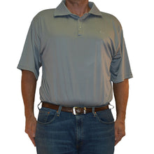 Load image into Gallery viewer, Big & Tall - Dri-Wize™ Birdseye Mesh - Polo Shirt - light grey