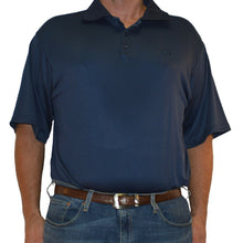Load image into Gallery viewer, Big & Tall - Dri-Wize™ Birdseye Mesh - Polo Shirt - navy