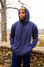 Load image into Gallery viewer, Big & Tall - Performance Fleece - Full Zipper Hoodie