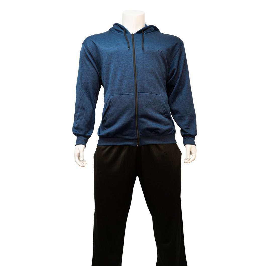 Big & Tall - Polar Plush Fashion Fleece - Full Zipper Hoodie