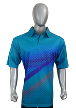 Load image into Gallery viewer, Big &amp; Tall - Dri-Wize™ Pro - Vertical Horizon Polo Shirts
