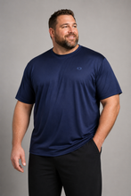 Load image into Gallery viewer, Big &amp; Tall - Dri-Wize™ - Smooth Finish - Crewneck Shirt - Short Sleeve
