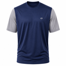 Load image into Gallery viewer, Big &amp; Tall - Dri-Wize™ Birdseye Mesh - Crewneck Shirt - Short Sleeve (duo color)
