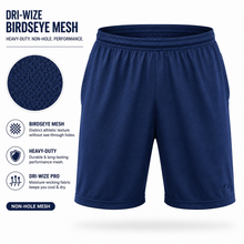 Load image into Gallery viewer, Big &amp; Tall - Dri-Wize™ Birdseye Mesh - Shorts
