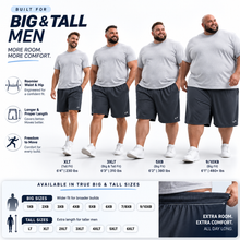 Load image into Gallery viewer, Big &amp; Tall - Dri-Wize™ Birdseye Mesh - Shorts
