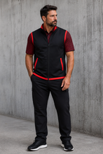 Load image into Gallery viewer, Big &amp; Tall - Polar Plush Vests with Echo Trim Colors
