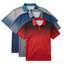 Load image into Gallery viewer, Big &amp; Tall - Dri-Wize™ Pro - Power Dot Polo Shirts
