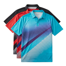 Load image into Gallery viewer, Big &amp; Tall - Dri-Wize™ Pro - Vertical Horizon Polo Shirts
