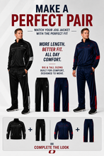 Load image into Gallery viewer, Big &amp; Tall - Dri-Wize™ Smooth Finish  - Jog Suit Jacket - duo tone
