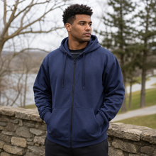 Load image into Gallery viewer, Big &amp; Tall - Performance Fleece - Full Zipper Hoodie
