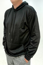 Load image into Gallery viewer, Big &amp; Tall - Polar Plush Fashion Fleece - Pullover Hoodie Black
