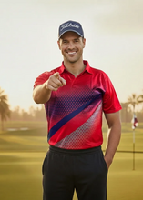 Load image into Gallery viewer, Big &amp; Tall - Dri-Wize™ Pro - Vertical Horizon Polo Shirts
