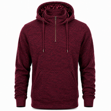 Load image into Gallery viewer, Men's Regular, Big &amp; Tall - Polar Plush Fashion Fleece - Satin Lined Hood - 1/4 Zip Pullover Hoodie
