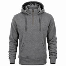 Load image into Gallery viewer, Men's Regular, Big &amp; Tall - Polar Plush Fashion Fleece - Satin Lined Hood - 1/4 Zip Pullover Hoodie
