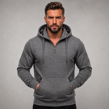 Load image into Gallery viewer, Men's Regular, Big &amp; Tall - Polar Plush Fashion Fleece - Satin Lined Hood - 1/4 Zip Pullover Hoodie
